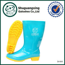 rain boots with skullsB-803